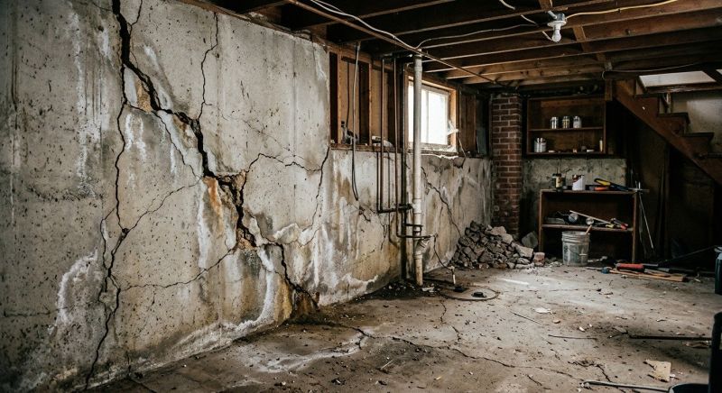 Basement Crack Repair in Lapeer County, MI