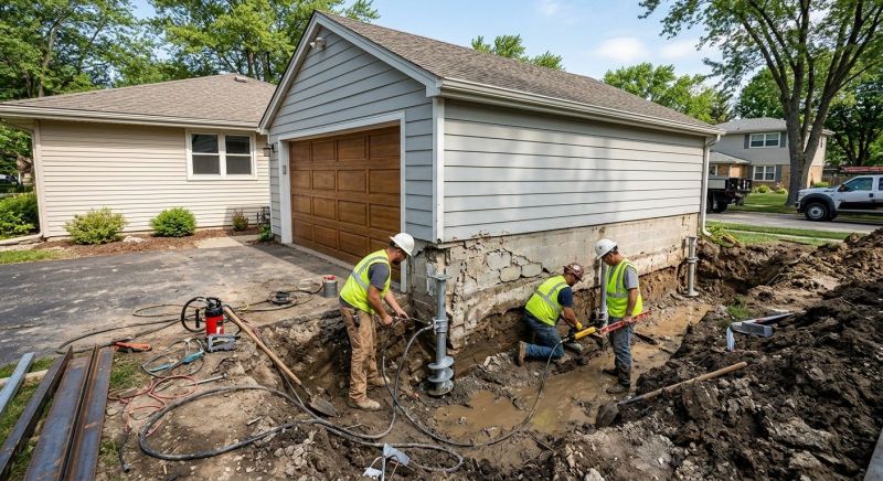 Basement Foundation Repair in Lapeer County, MI