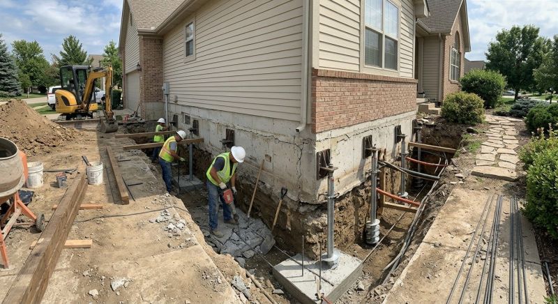 Basement Underpinning in Lapeer County, MI