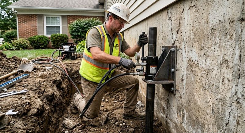 Concrete Foundation Leveling in Lapeer County, MI