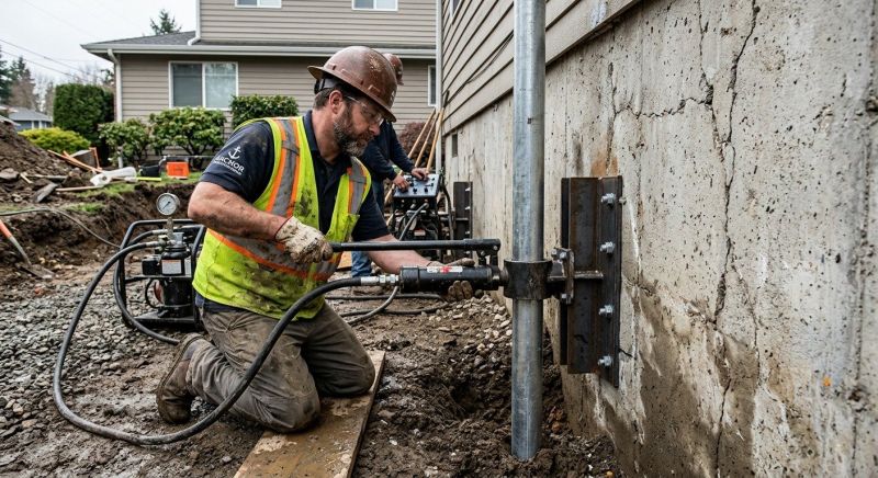 Concrete Foundation Leveling in Metamora, MI