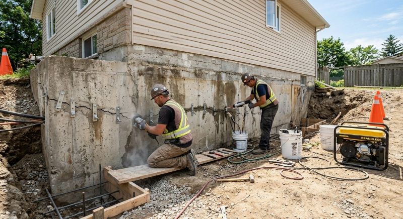 Concrete Foundation Repair in Brown City, MI