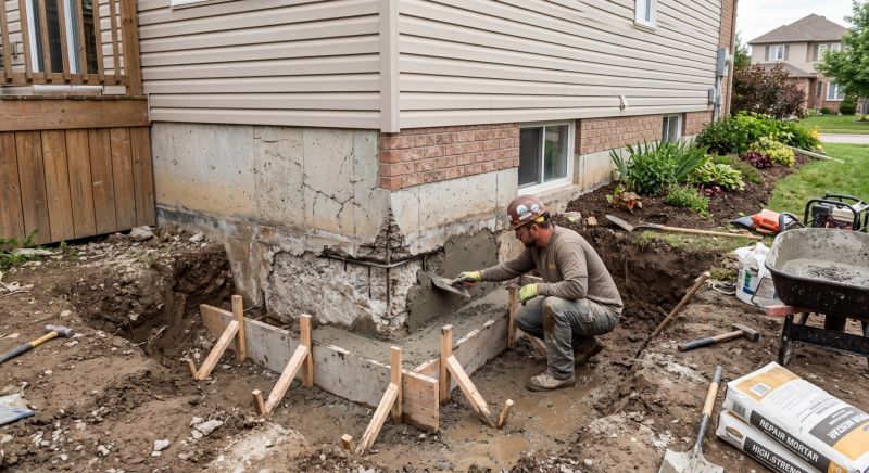 Concrete Foundation Repair in Clarkston, MI