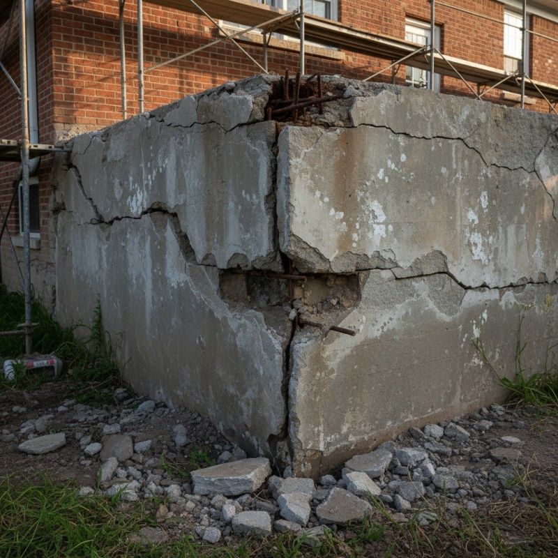 Cracked Foundation Repair in North Branch, MI
