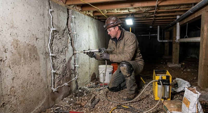 Crawl Space Leveling in Lapeer County, MI
