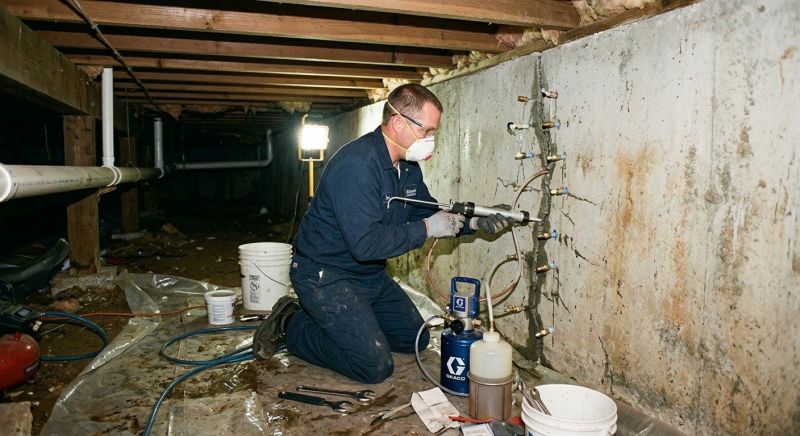 Crawlspace Foundation Repair in Lapeer County, MI