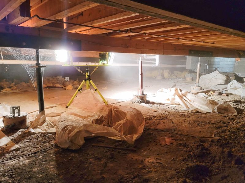 Crawlspace Foundation Repair in Lapeer County, MI
