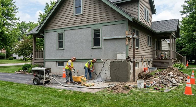 Emergency Foundation Repair in Lapeer County, MI