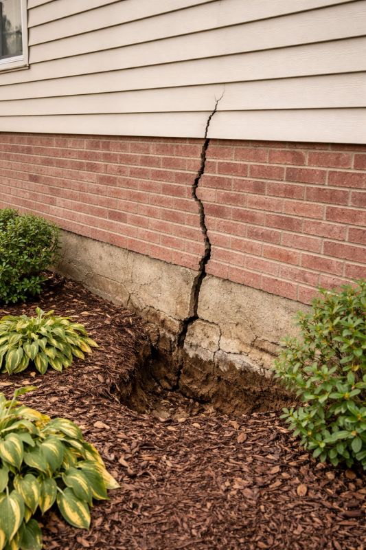 Foundation Crack Repair in Almont, MI