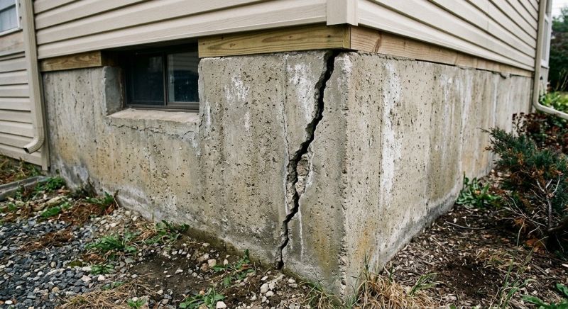 Foundation Crack Repair in Davison, MI