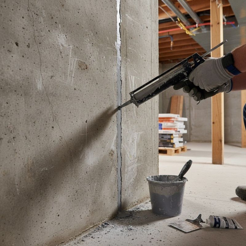 Foundation Crack Repair in Marlette, MI