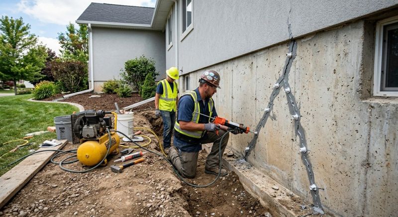 Foundation Damage Repair in Dryden, MI