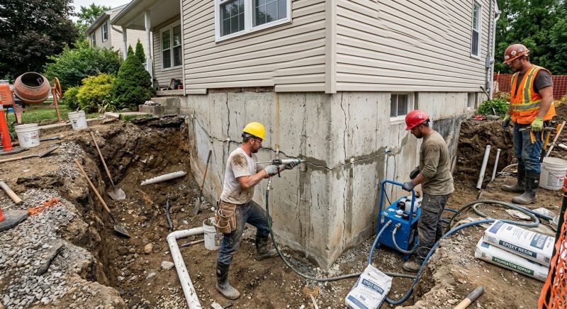 Foundation Damage Repair in Otisville, MI