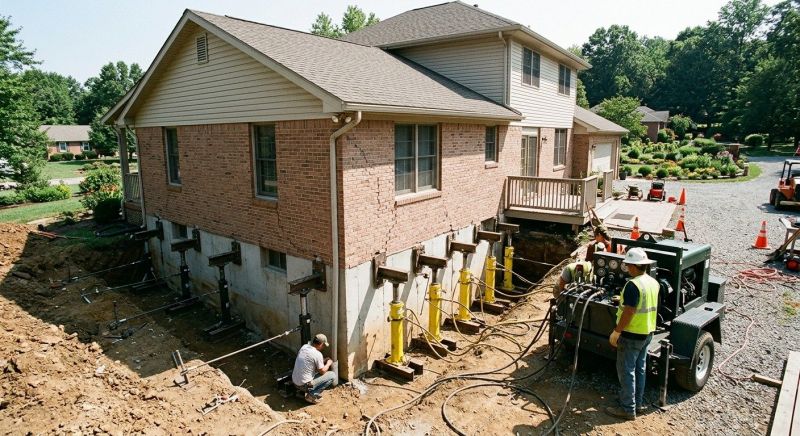 Foundation Jacking in Clarkston, MI