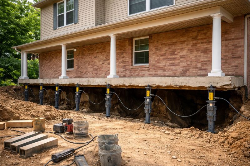 Foundation Jacking in Flint, MI