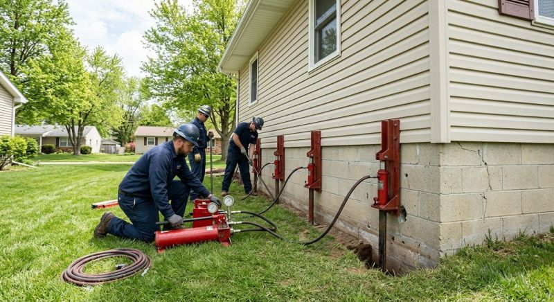Foundation Jacking in Lapeer, MI