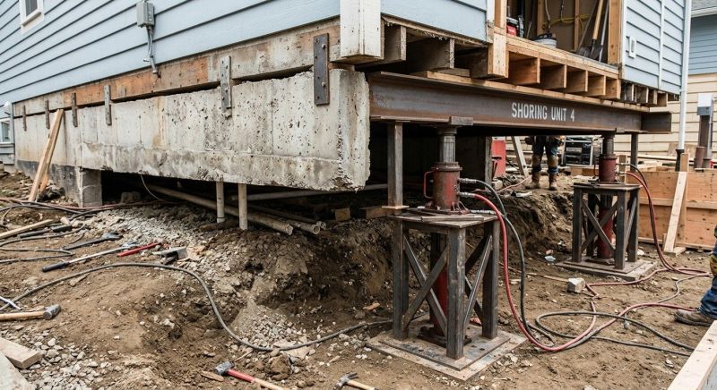 Foundation Jacking in Lapeer County, MI