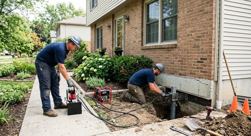 Foundation Jacking in Marlette, MI