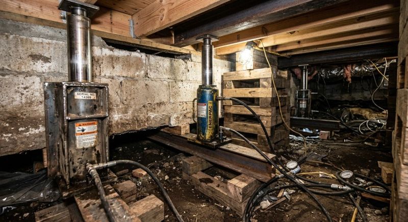 Foundation Jacking in Mayville, MI