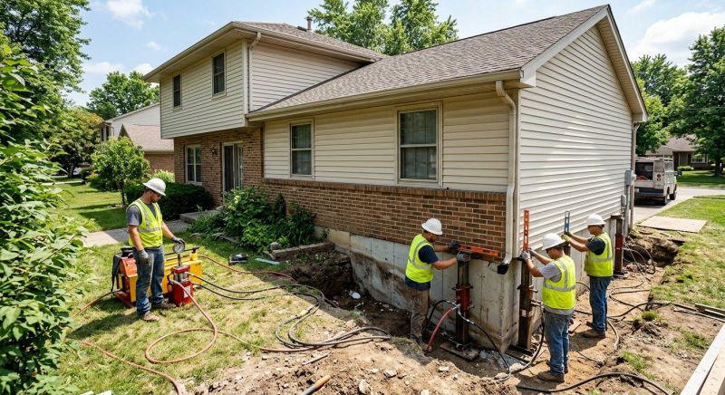 Foundation Jacking in Otisville, MI