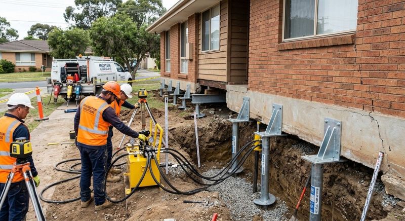 Foundation Jacking in Vassar, MI