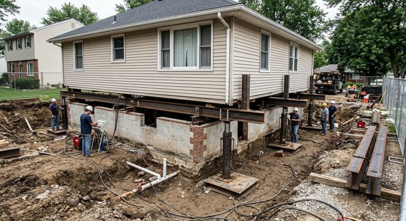 Foundation Lifting in Clarkston, MI
