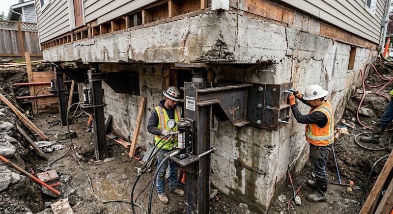 Foundation Lifting in Goodrich, MI