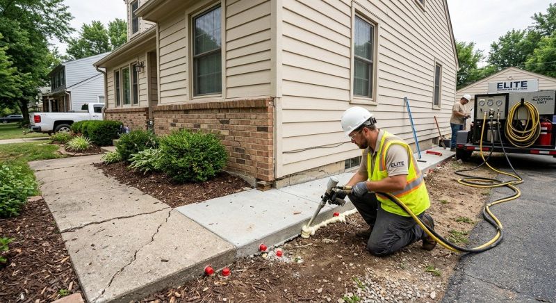 Foundation Lifting in Marlette, MI