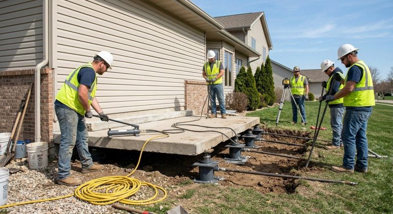 Foundation Lifting in Mayville, MI