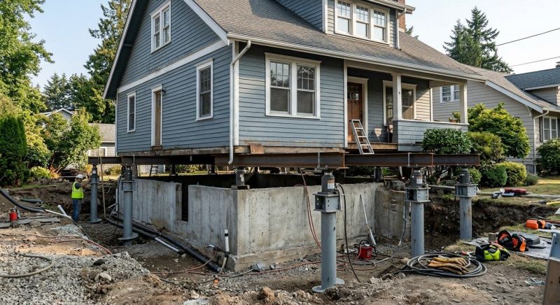 Foundation Raising in Almont, MI