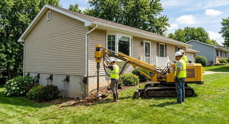 Foundation Raising in Clio, MI