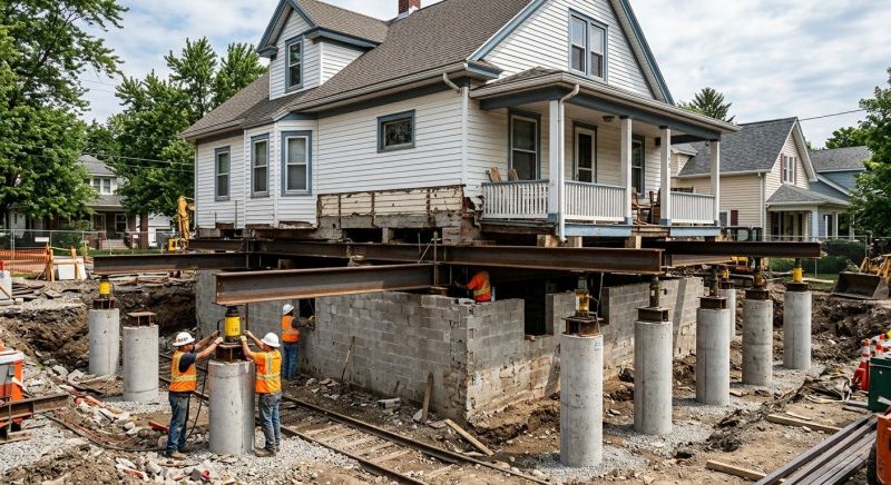 Foundation Raising in Davison, MI