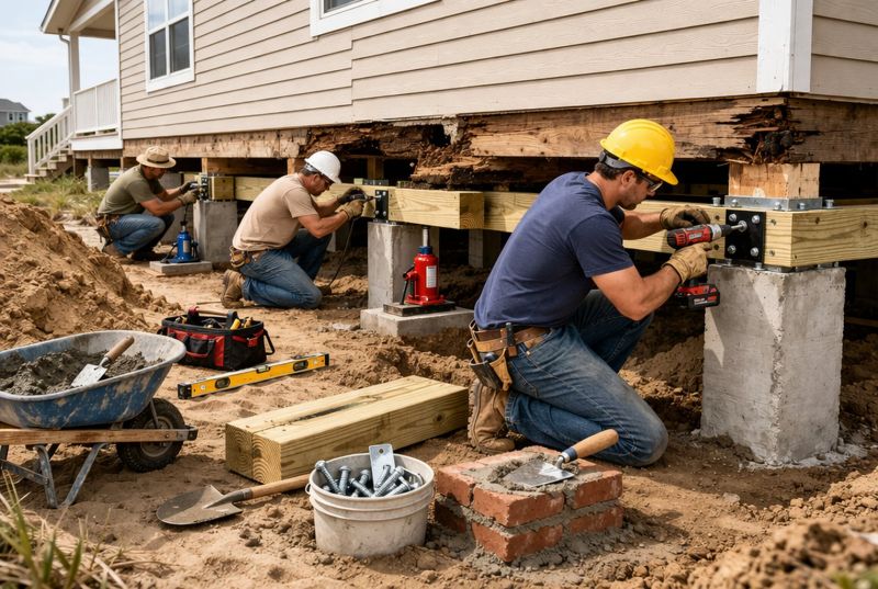 Foundation Raising in Dryden, MI