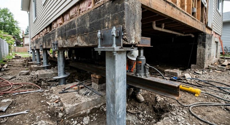 Foundation Raising in Lapeer County, MI