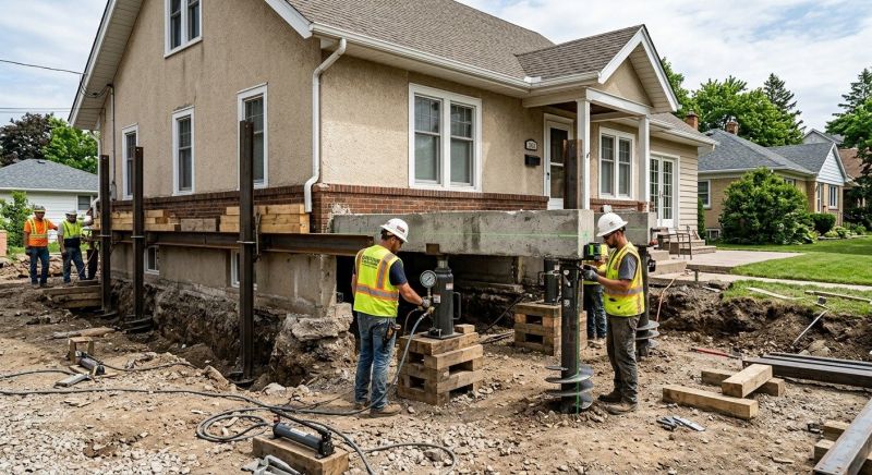 Foundation Releveling in Lapeer County, MI