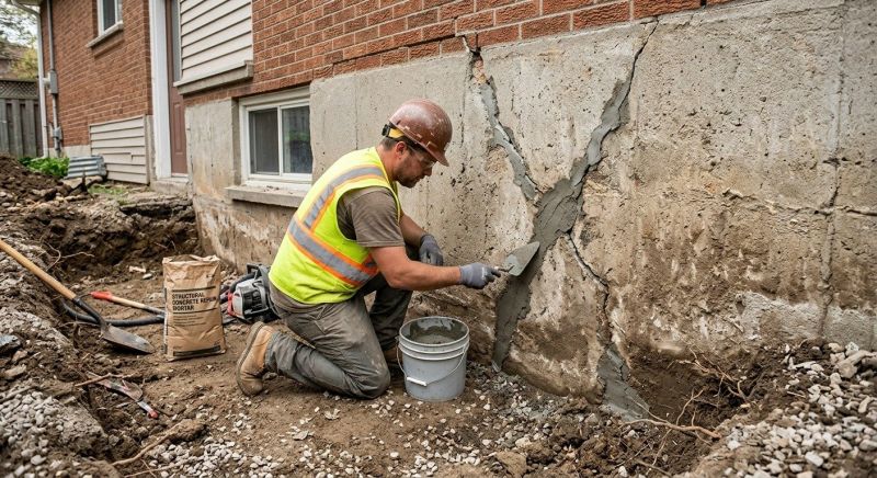 Foundation Repair in Grand Blanc, MI