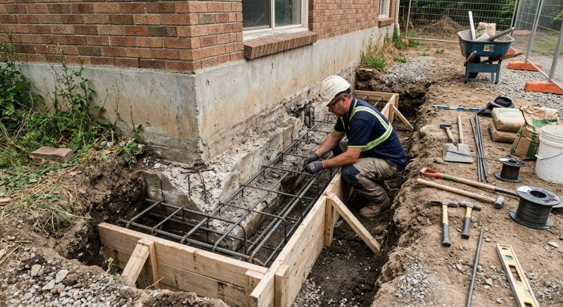 Foundation Repair in Metamora, MI