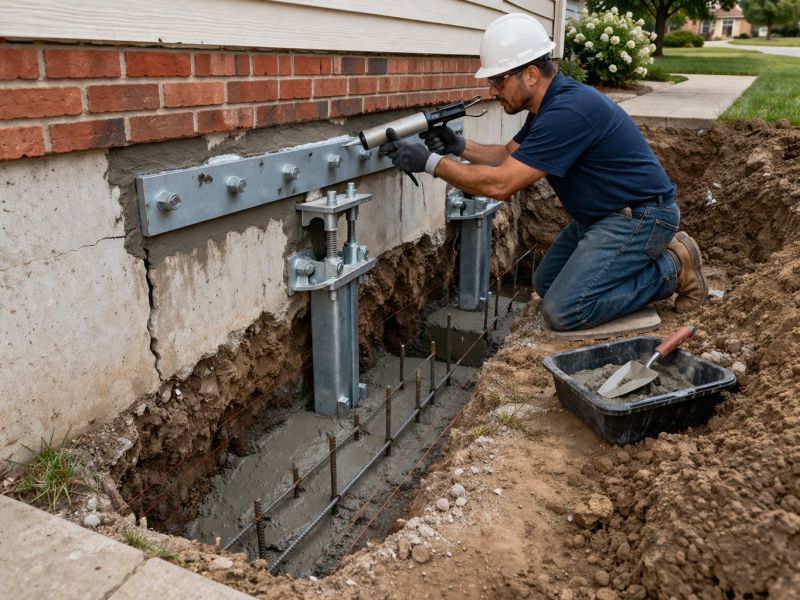 Foundation Repair in Romeo, MI