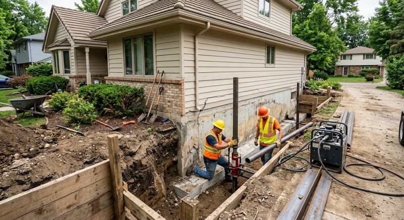 Foundation Repair in Vassar, MI