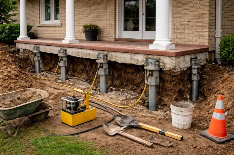 Foundation Stabilizing in Attica, MI