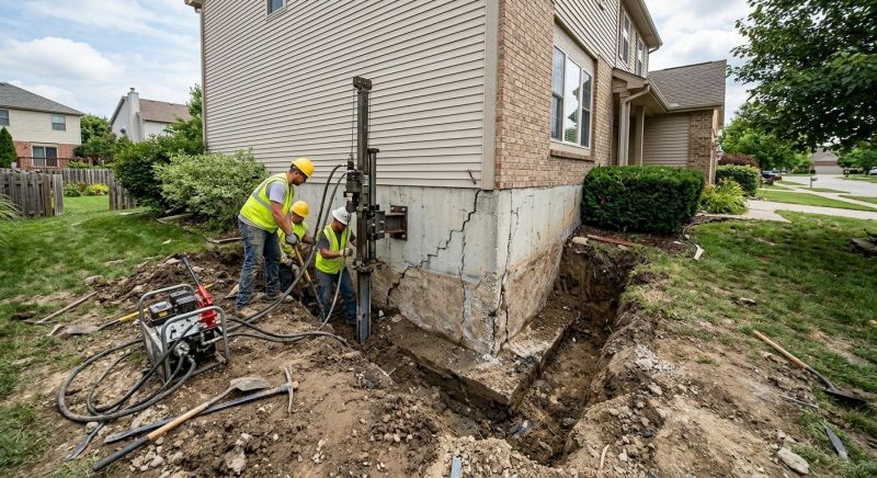 Foundation Stabilizing in Goodrich, MI