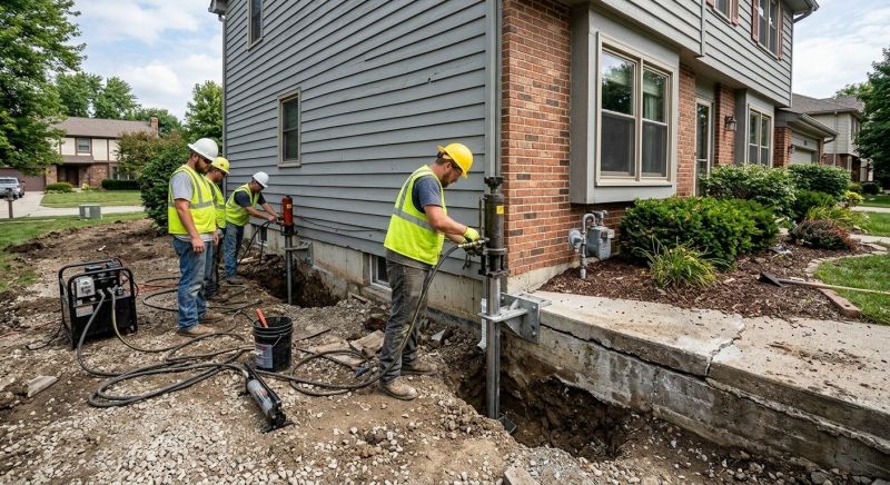 Foundation Stabilizing in Marlette, MI
