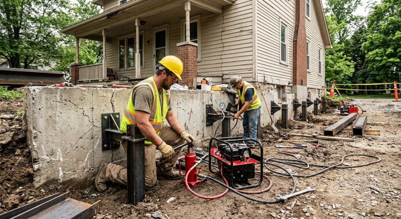Foundation Stabilizing in Ortonville, MI
