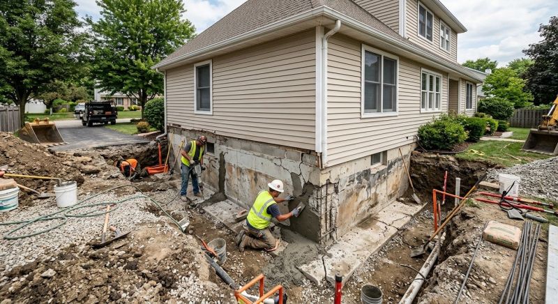Foundation Strengthening in Lapeer County, MI