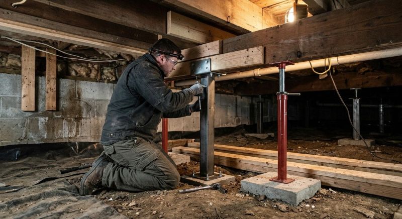 Foundation Structural Repair in Dryden, MI