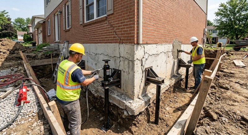 Foundation Structural Repair in Imlay City, MI