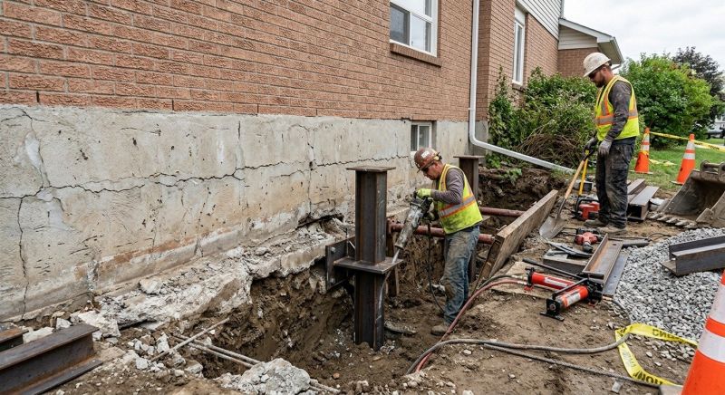 Foundation Structural Repair in Mayville, MI