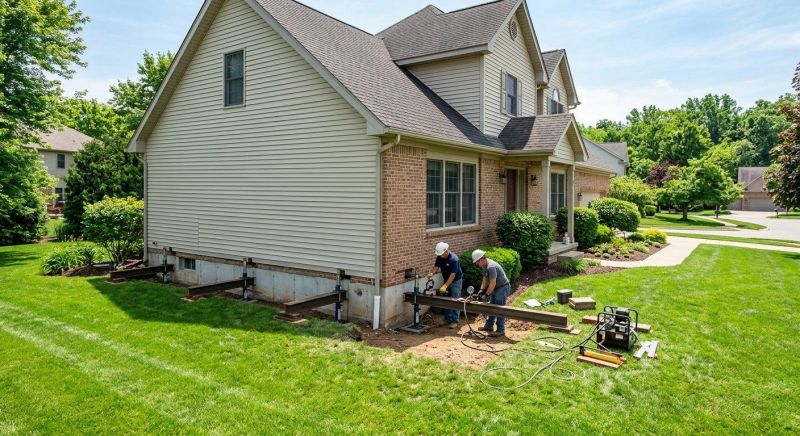 Home Foundation Leveling in Clarkston, MI
