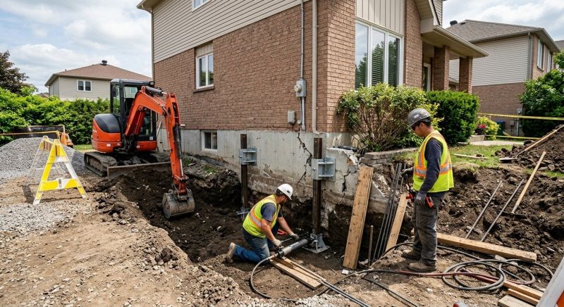 Home Foundation Repair in Metamora, MI