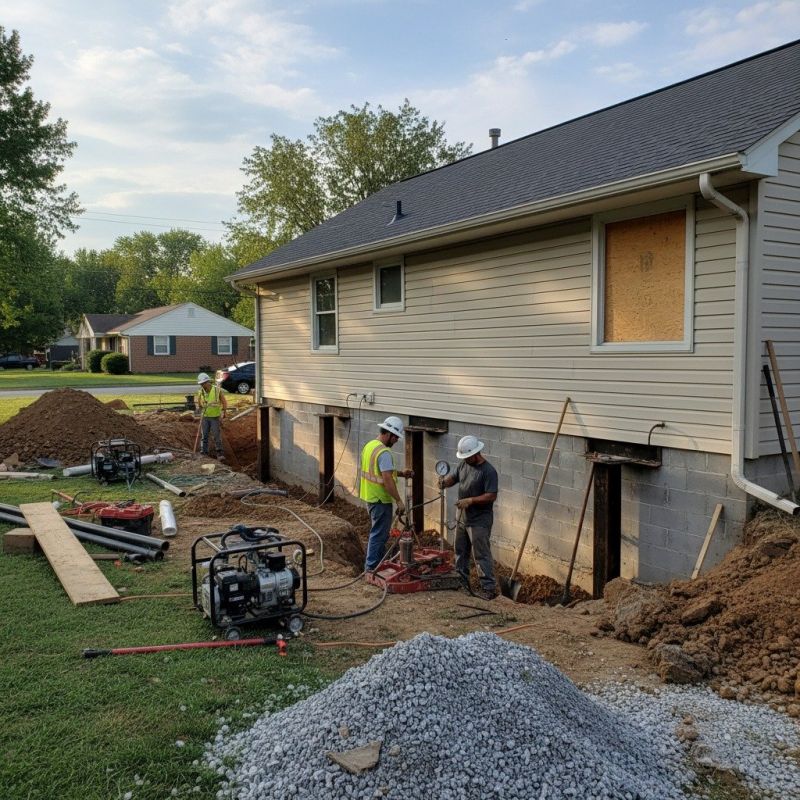Home Foundation Repair in North Branch, MI